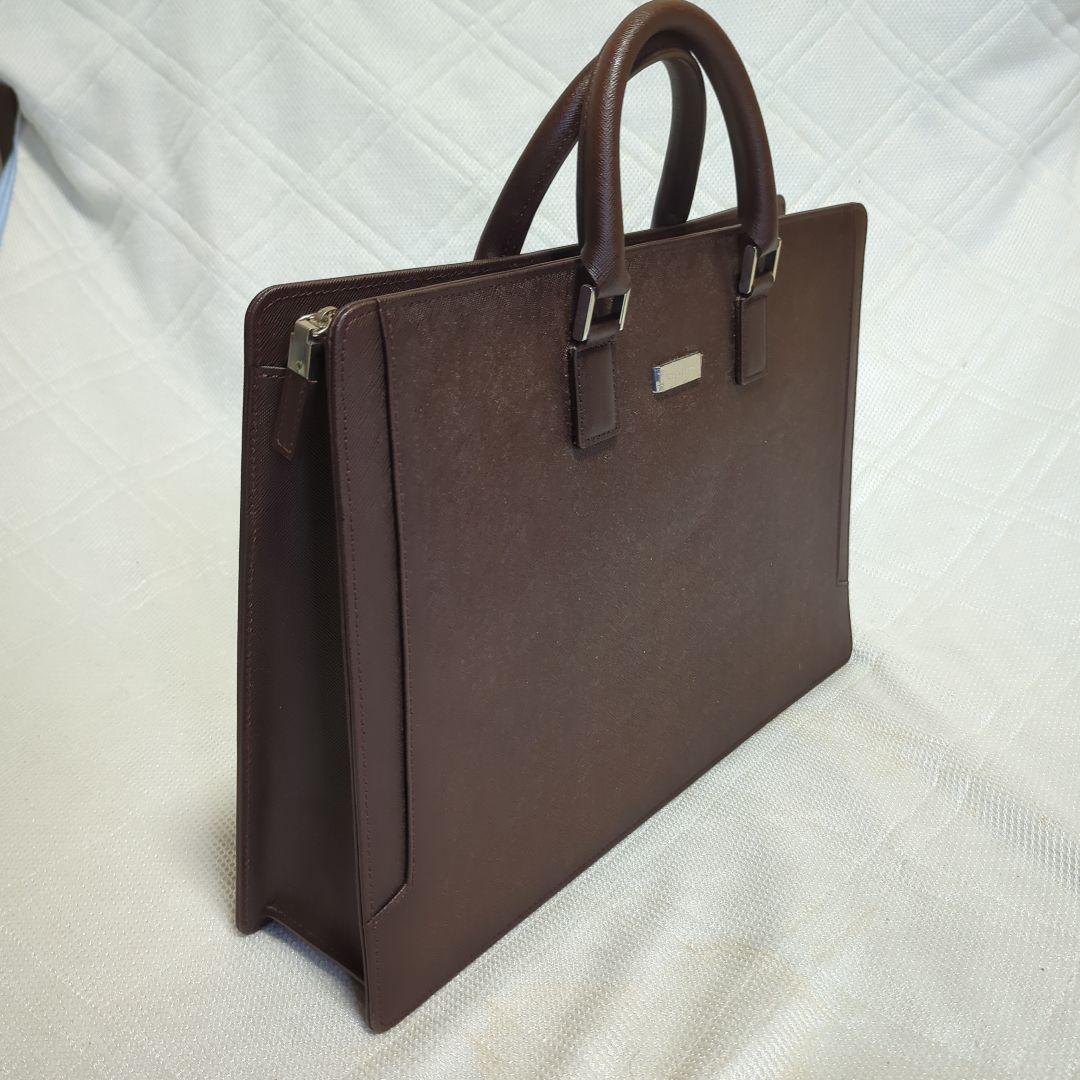 【美品】【廃盤】BURBERRY　コゲ茶　ビジネスバッグ　バーバリー 美品】【廃盤】BURBERRY コゲ茶 ビジネスバッグ バーバリー