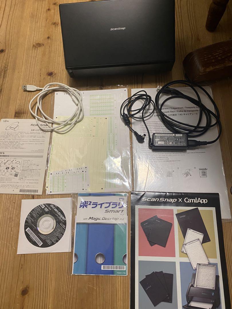 ScanSnap iX500 スキャナー 付属品あり Amazon.com: Fujitsu ScanSnap iX500 Deluxe A4, Duplex Wi-Fi
