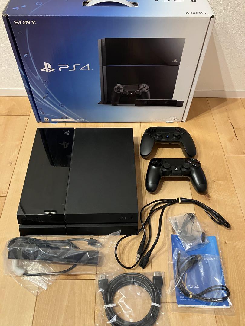 PlayStation4 - ps4 500gb CUH1000A ジェットブラック Amazon.co.jp: PlayStation 4 ジェット・ブラック 500GB (CUH