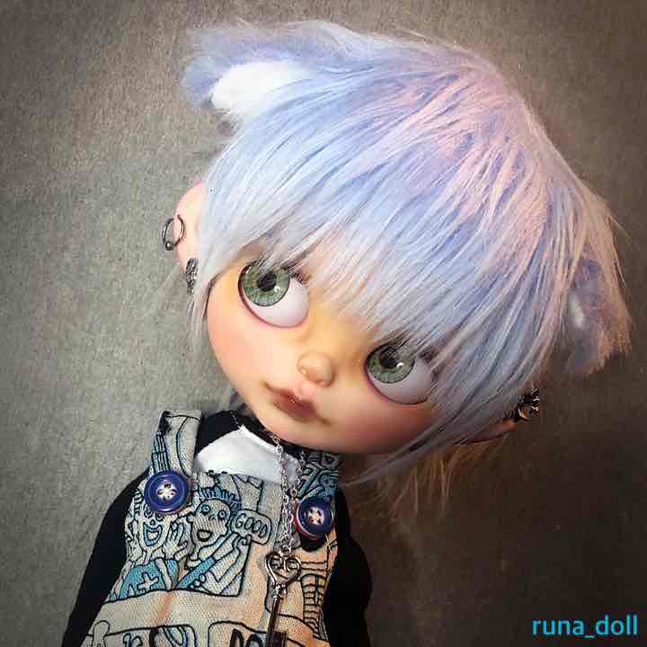 1*性様 ネオブライスサイズ カスタムアイシードール 男の子 カスタムアイシードール カスタムドール icy 男の子 ブライス
