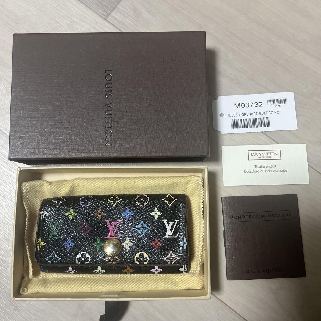 そ*マ様 Louis Vuitton モノグラム・マルチカラー キーケース LOUIS VUITTON - 【未使用】ルイヴィトン キーケース モノグラム