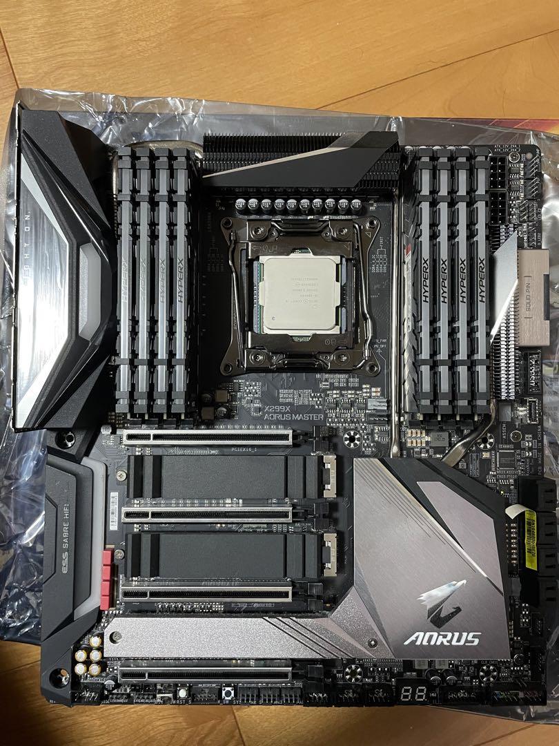 レア】CPU、マザボ、メモリセットi9-10940x （強烈な性能と発熱