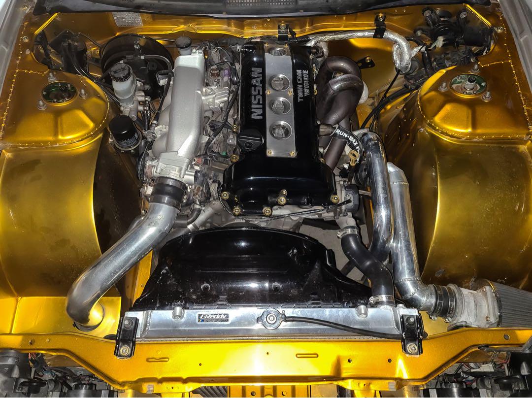 シルビア サイクルフェンダー　パイピング サイクルフェンダー【Ooshima SPL】S14/S15シルビア専用・S13