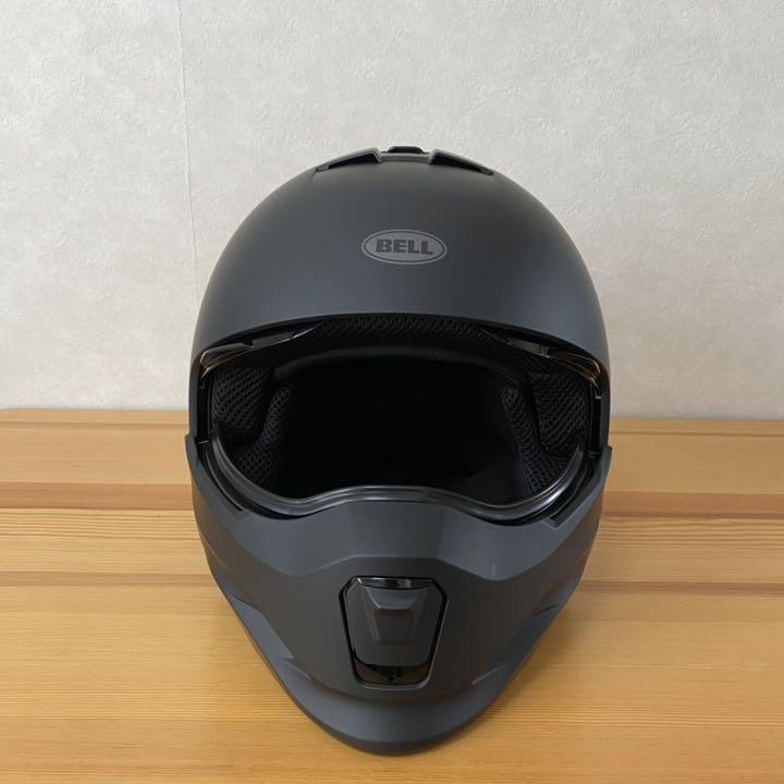 新品未使用　BELL BROOZER ヘルメット マットブラック Mサイズ ベル□ ブルーザー フルフェイスヘルメット マットブラック BELL