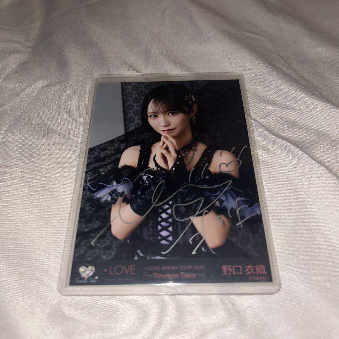 イコラブ　大場花菜　アリーナツアー2025 黒衣装　直筆　チュウ 大場花菜 Twitter 2025年5月6日 21:58 アリーナツアー2025