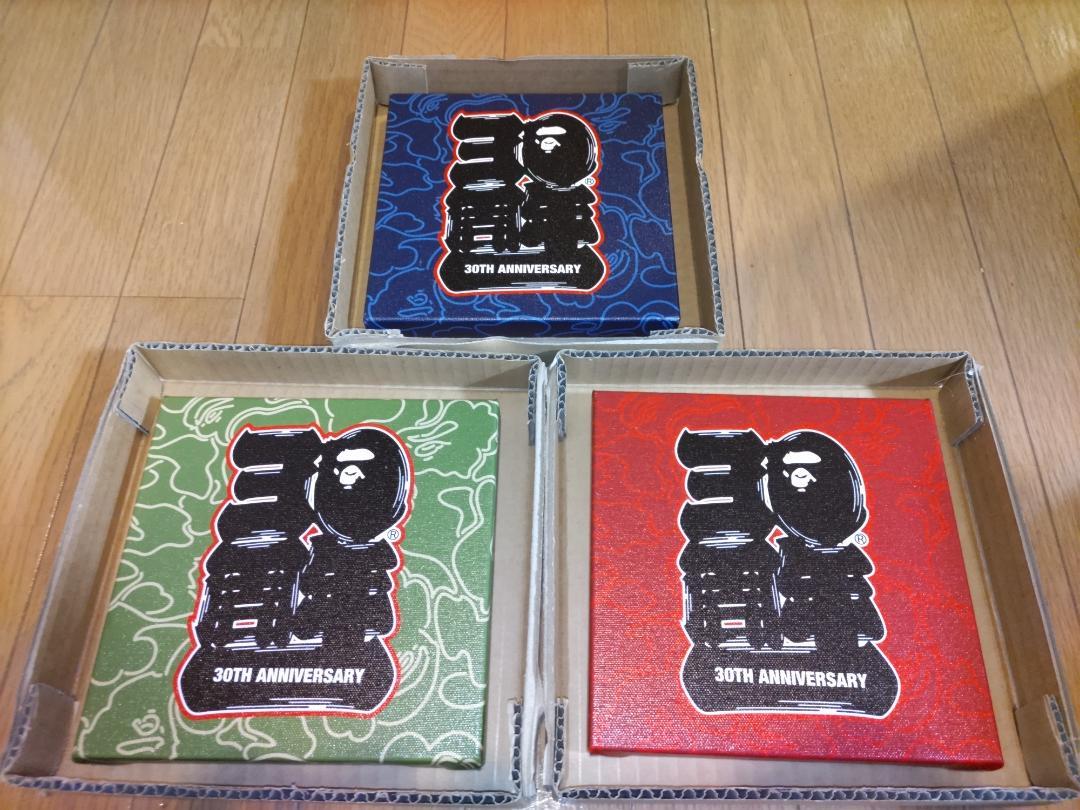 BAPE 30TH ANNIV. CANVAS S 3点セット BAPE® 30TH ANNIV. CANVAS LARGE – us.bape.com