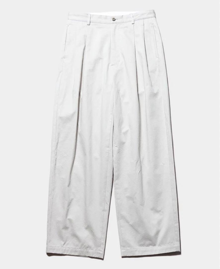 A.PRESSE アプレッセ 24ss チノパン ECRU A.PRESSE - アプレッセ23SSチノ Chino Trousers (23SAP-04-15H