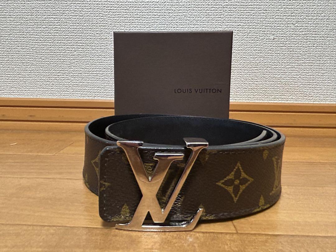 LOUIS VUITTON レザーベルト M02214 LOUIS VUITTON レザーベルト M02214（ベルト・LV オプティック