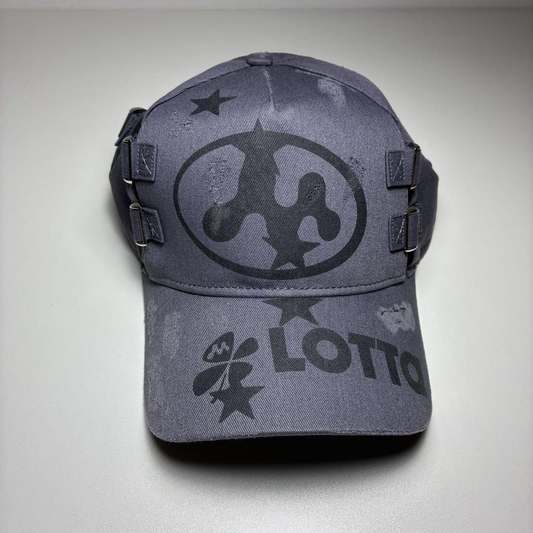 Mowalola lotta cap gray （MOWALOLA CAP）