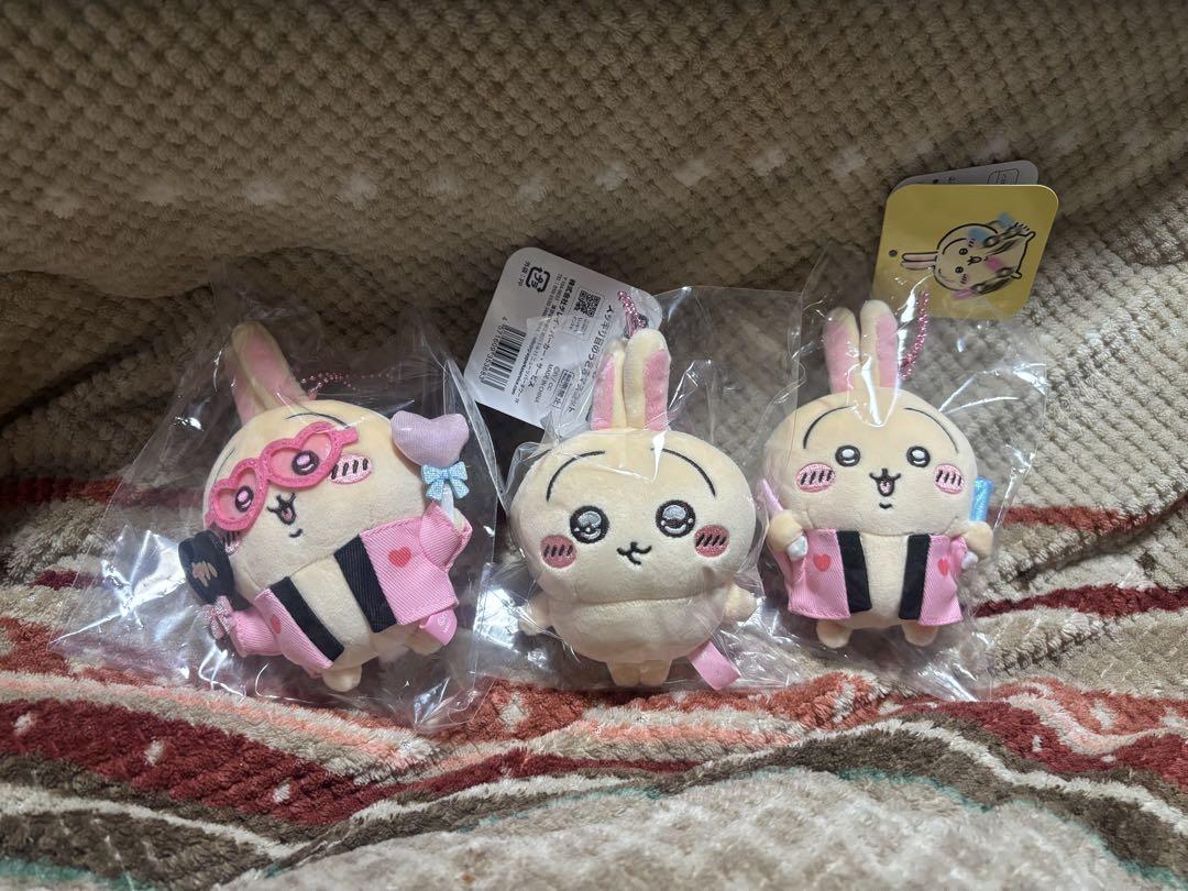 ちいかわ スッキリ目のうさぎマスコット オタ活うさぎマスコット
