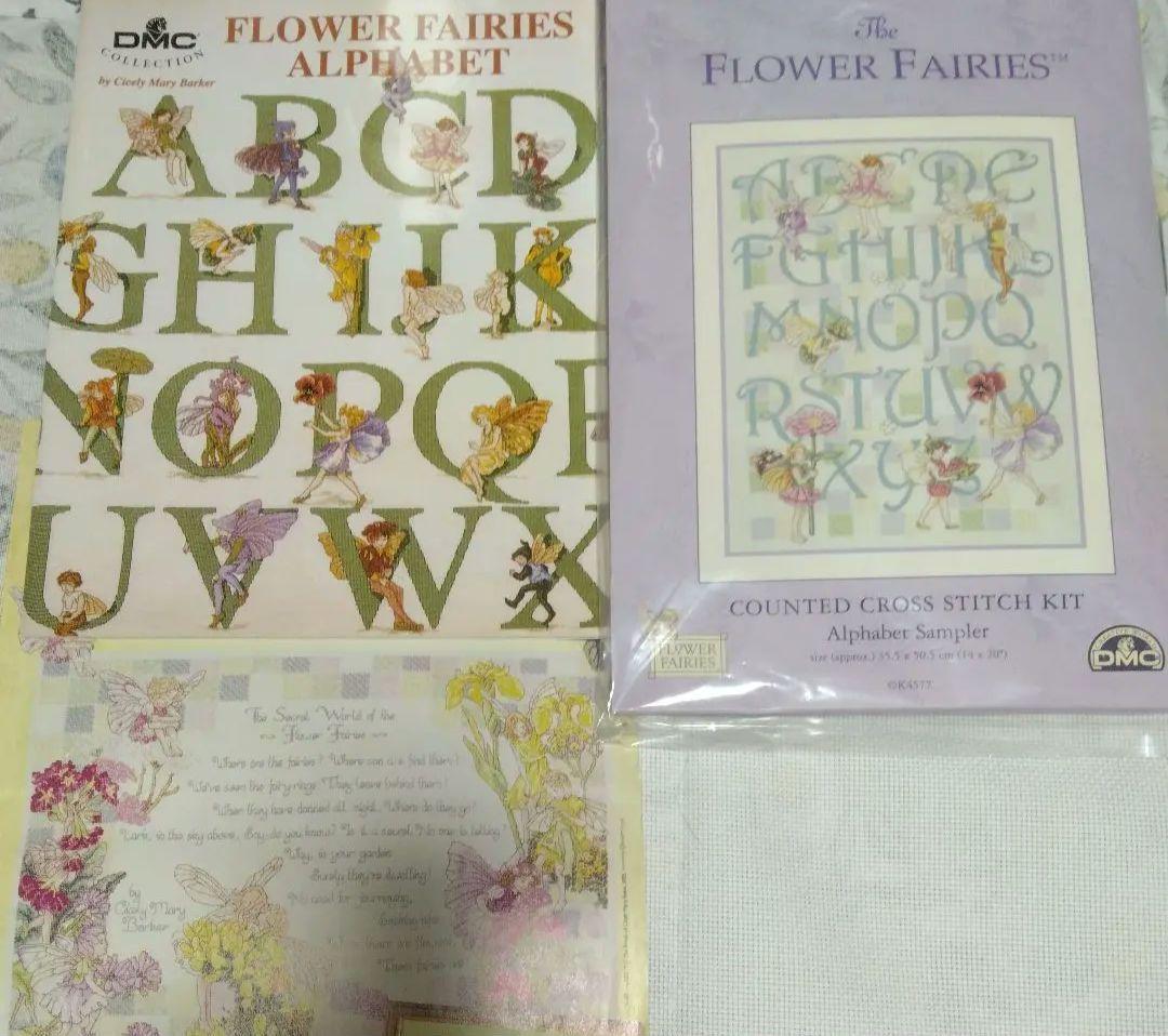 花の妖精アルファベットサンプラークロスステッチキットFlower Fairies フラワー フェアリー花の妖精 アルファベットサンプラー クロス