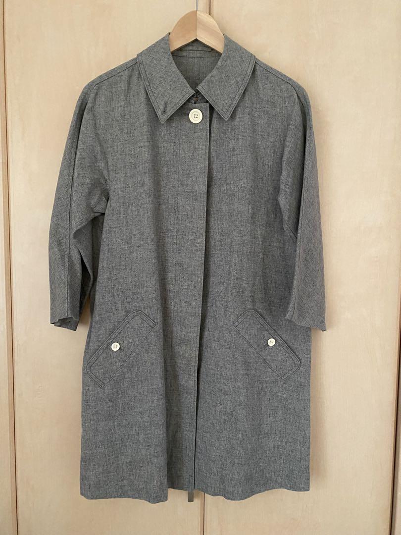 マーガレットハウエル リネン スプリングコート （LINEN VOILE
