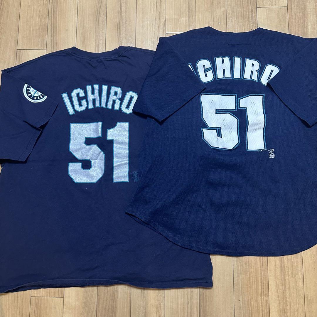90s USA製 シアトル マリナーズ Ichiro イチロー ゲームシャツ 90s USA製 シアトル マリナーズ Ichiro イチロー ゲームシャツ