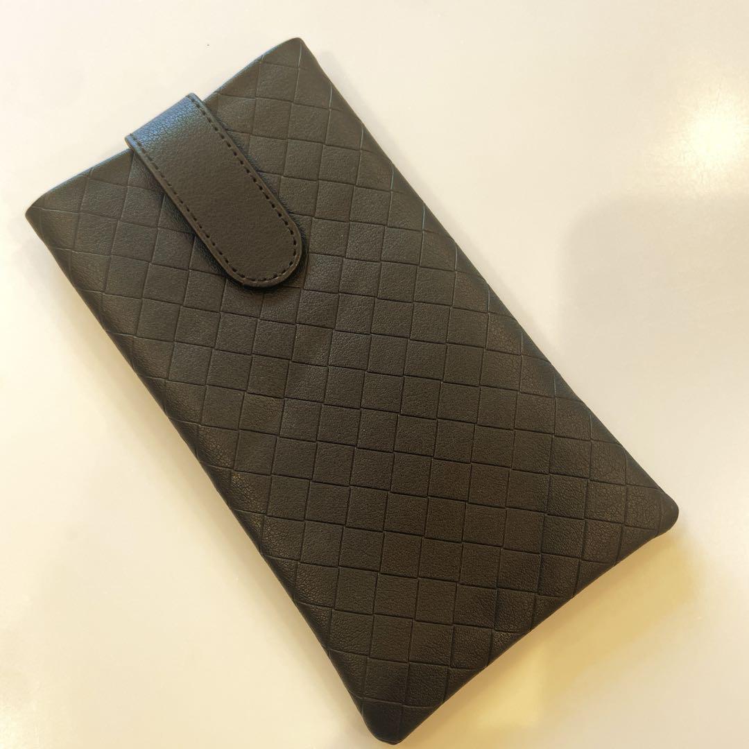 Bottega Veneta メガネケース ダークブラウン BOTTEGA VENETA レザー メガネケース ダークブラウン 編み込み