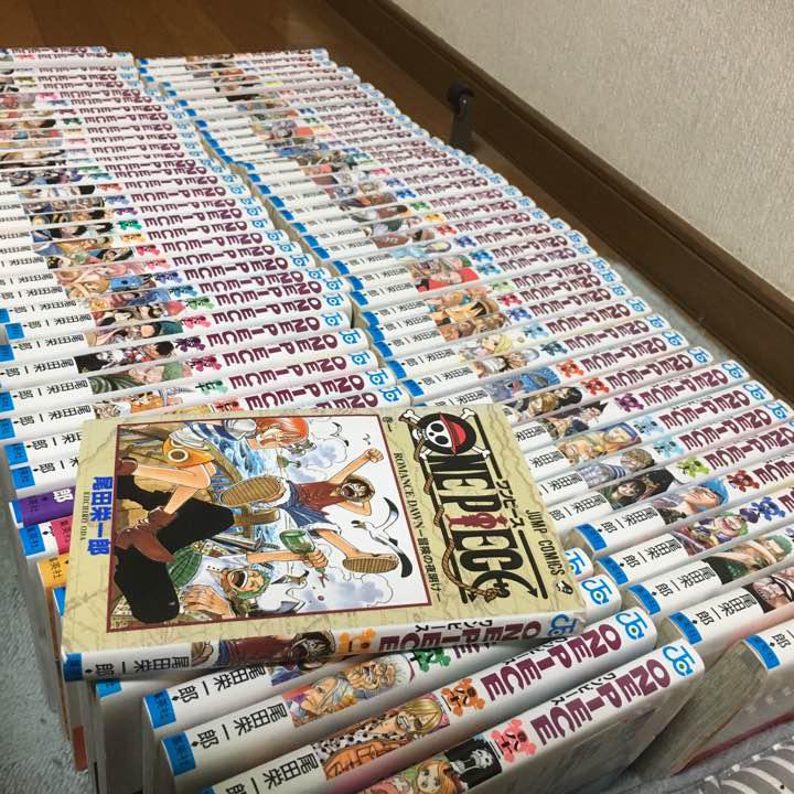 ワンピース1巻〜82巻 全巻セット / 初版 64冊有 / 帯付43冊有 ワンピース1巻〜82巻 全巻セット / 初版 64冊有 / 帯付43冊有