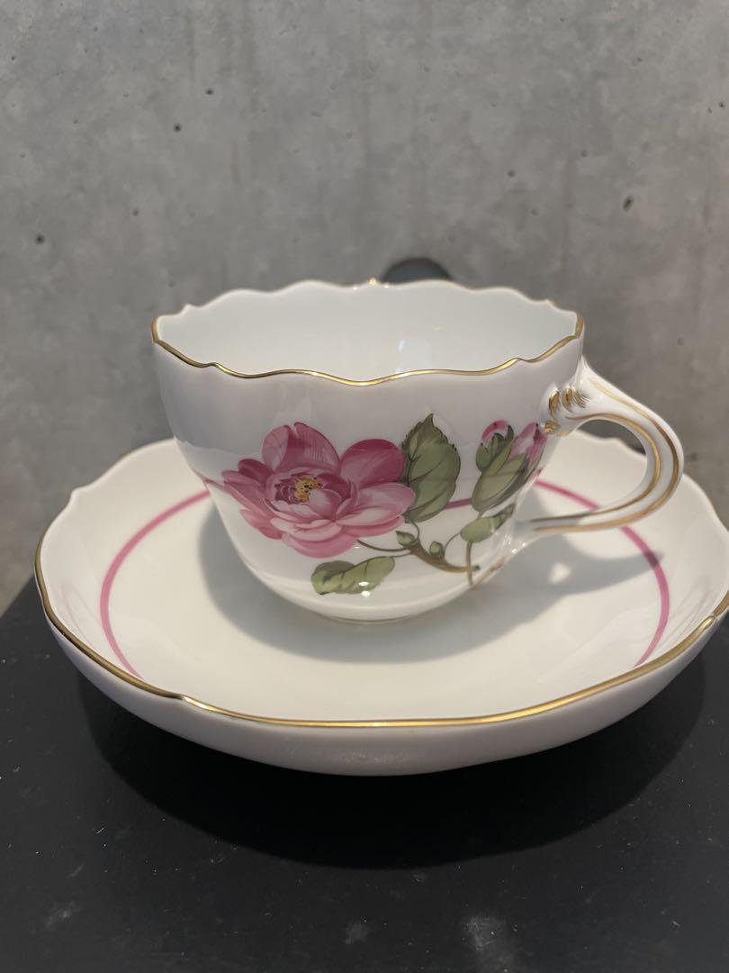 新品未使用♡Meissen 花柄カップ・ソーサーセット（【新品未使用