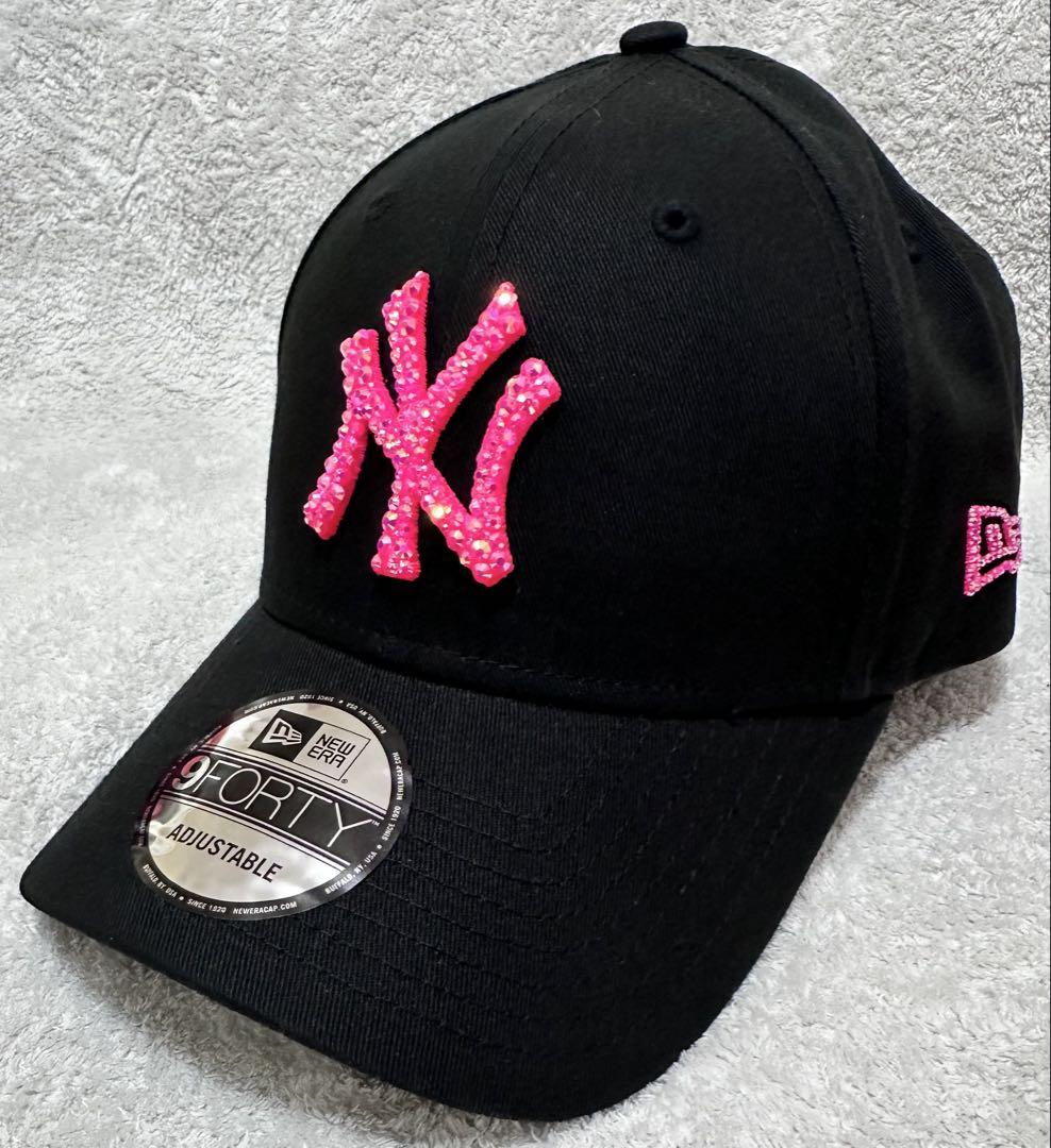 ニューエラ 9FORTY キラキラ キャップ デコ NEWERA ヤンキース ニューエラ 9FORTY キラキラ キャップ デコ NEWERA ヤンキース