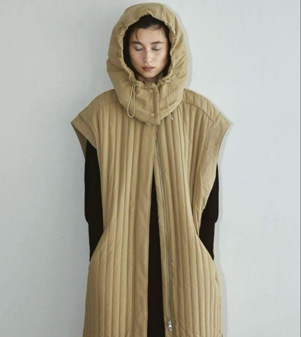T1838 TODAYFUL (トゥデイフル）Hoodieキルティングベスト T1838 TODAYFUL (トゥデイフル）Hoodieキルティングベスト