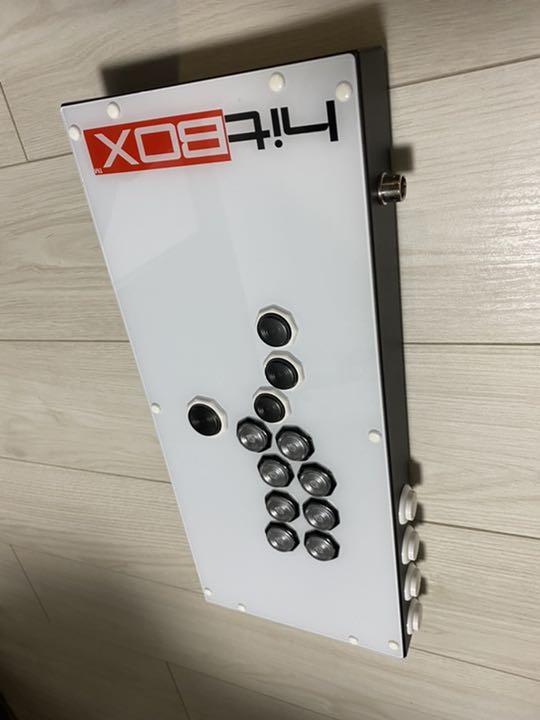 ボタン改良済】hit BOX + Gamer Finger レバーレスアケコン