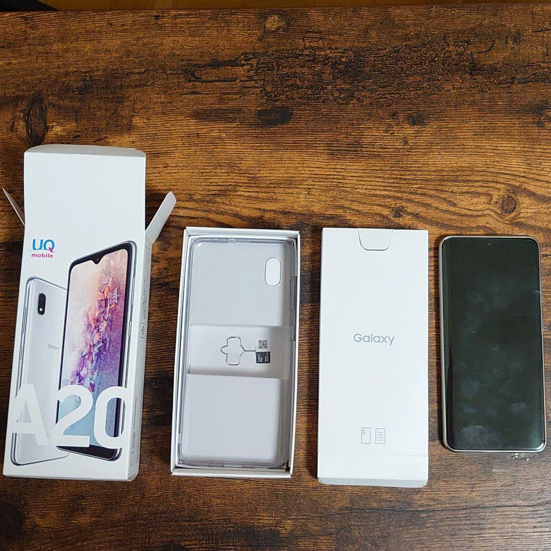 Galaxy A20 ホワイト 32 GB UQ mobile（Galaxy A20 ホワイト