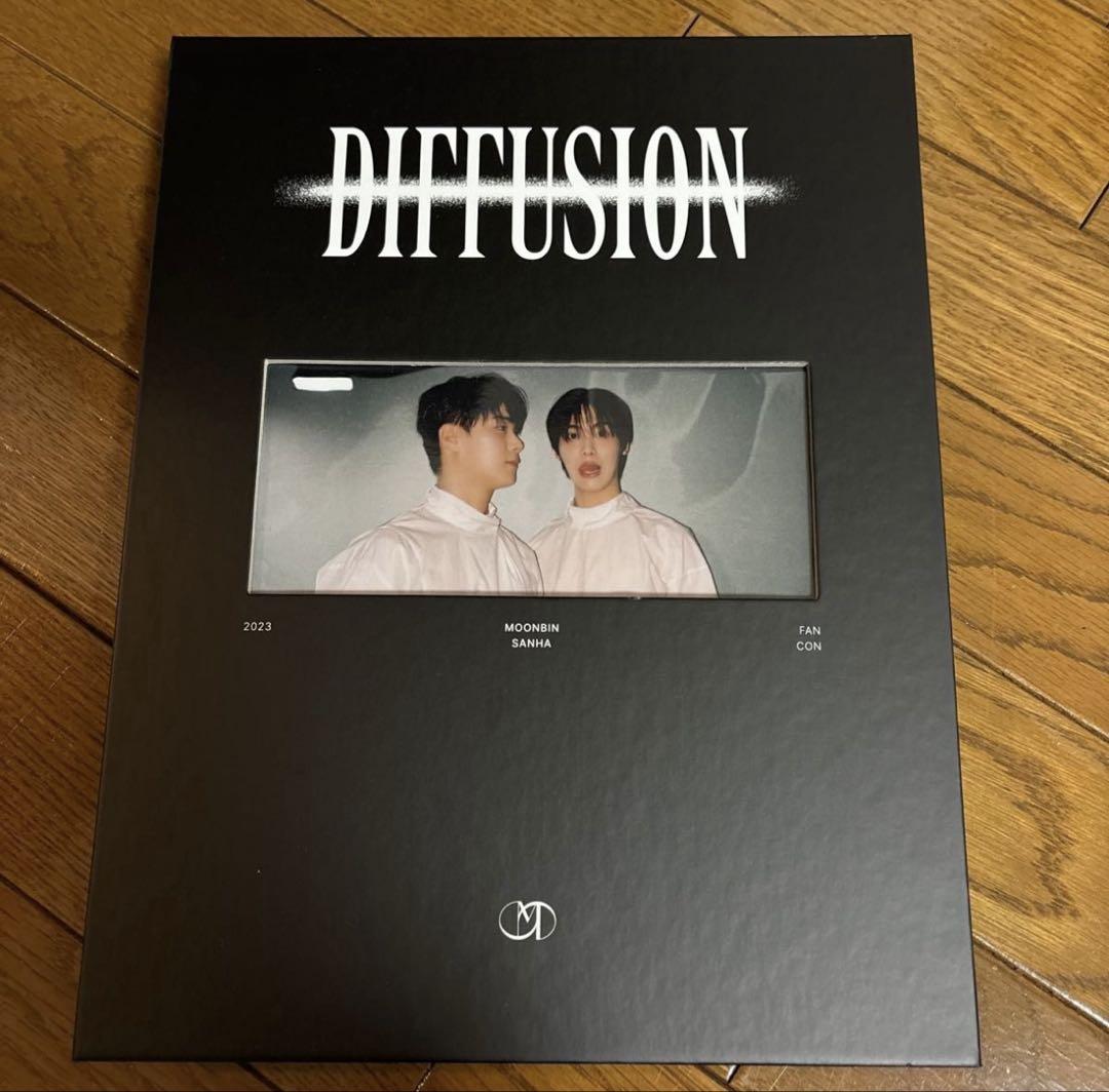 K-POP・アジア MOONBIN & SANHA DIFFUSION DVD DVD] 2023 MOONBIN & SANHA ASTRO FAN CON:DIFFUSION/3DISC+