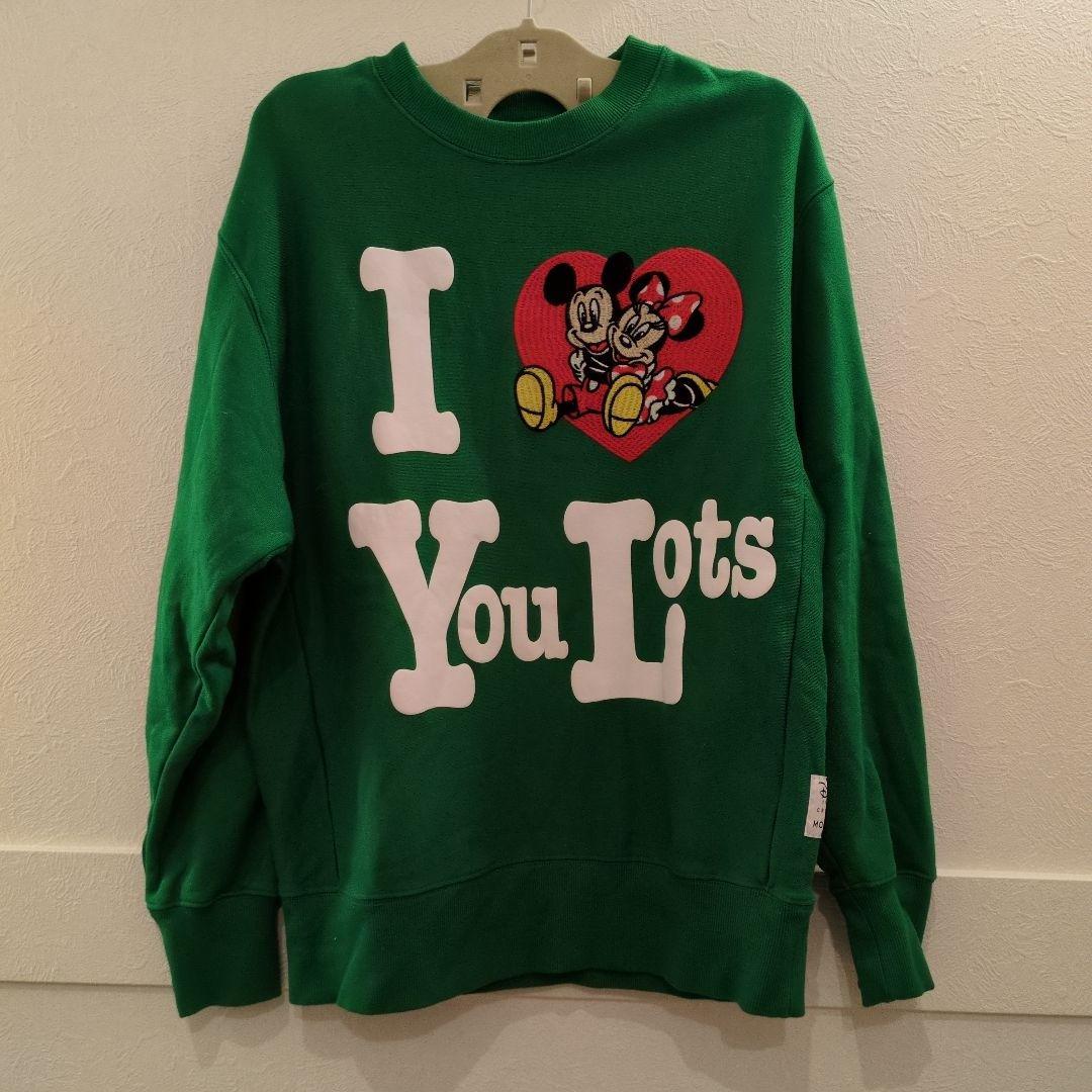 MOUSSY I Love You Lots ミッキー ミニー トレーナー（完全受注