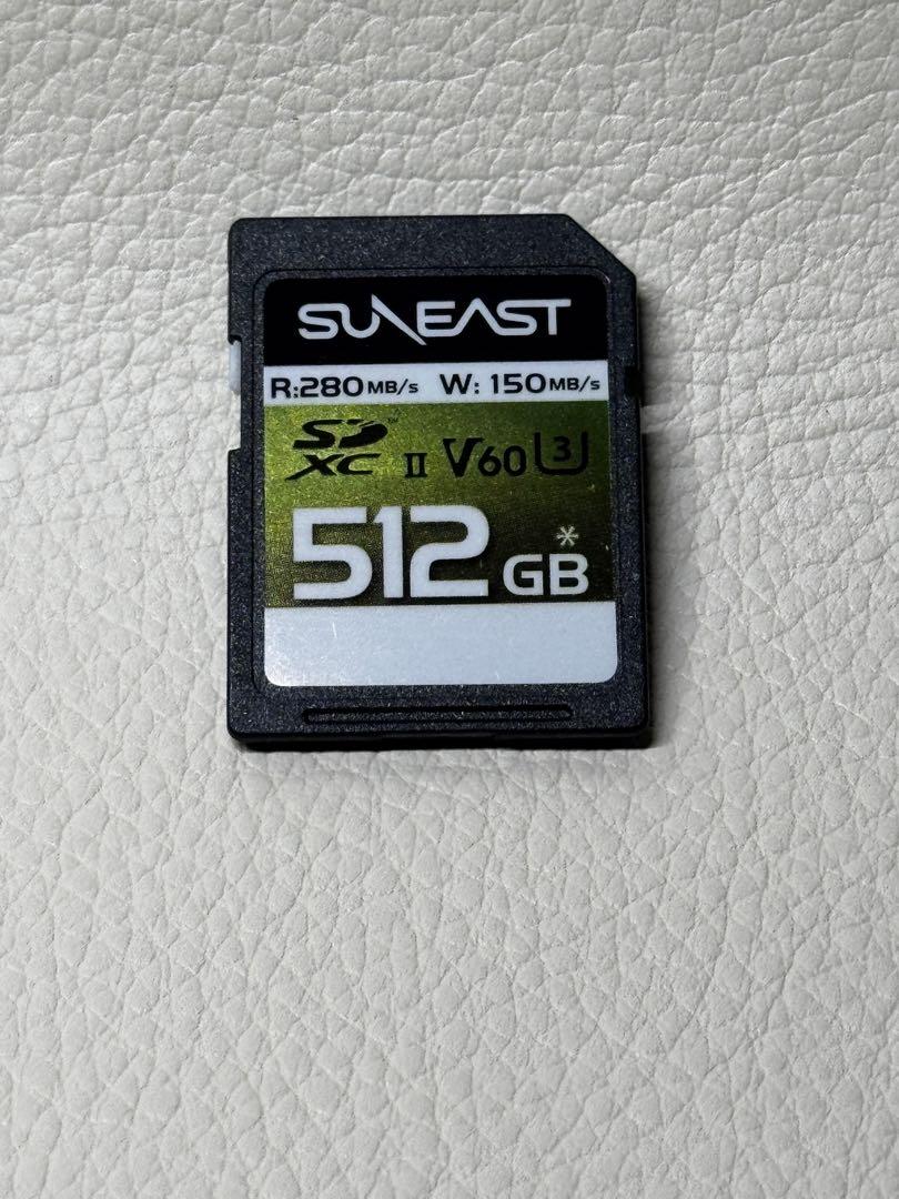 SUNEAST 512GB SDXC UHC-Ⅱ V60カード　中古 SUNEAST 512GB SDXC UHC-Ⅱ V60カード 中古（Amazon | SUNEAST