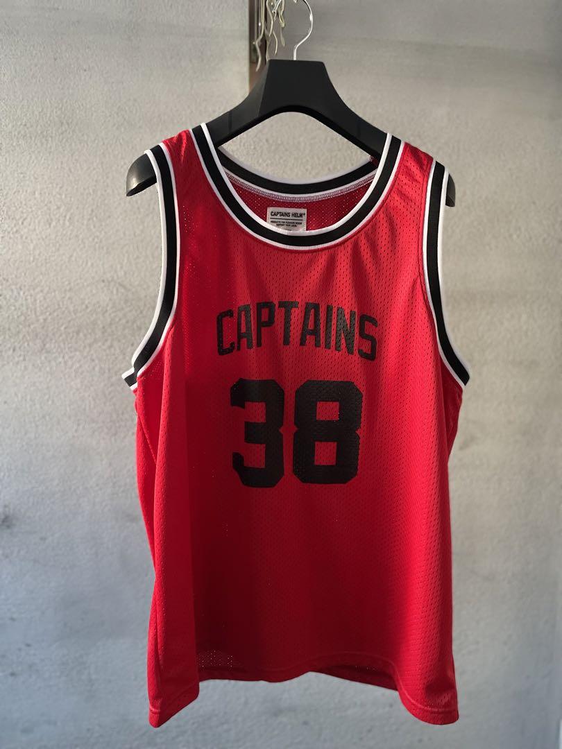 CAPTAINS HELM　LINE RIB MESH TANK-TOP CAPTAINS HELM / LINE RIB MESH TANK-TOP