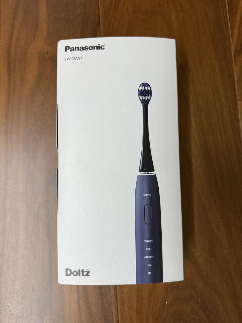 Panasonic ドルツ EW-DA57-A 電動歯ブラシ ネイビー 未使用品 Panasonic パナソニック 電動歯ブラシ音波振動 Doltz ドルツ