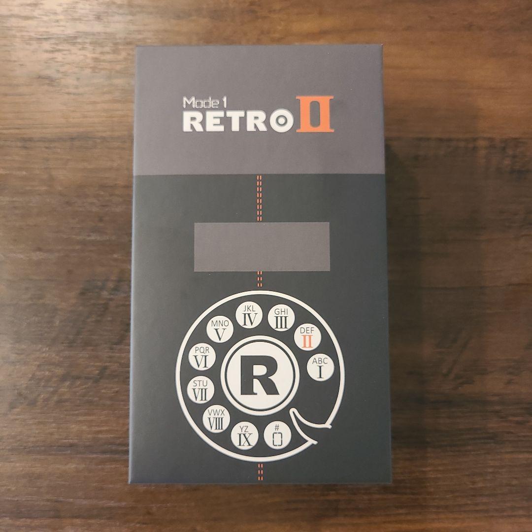 新品未使用】Mode1 RETRO Ⅱ / MD-06P ウルフブラック（ゲオ公式