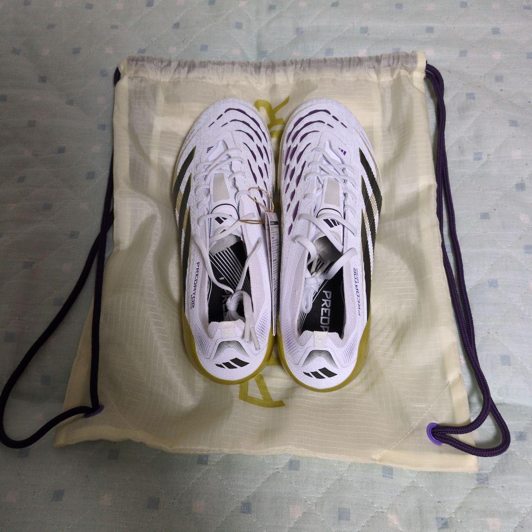 adidas Predator サッカーシューズ ホワイト/ブラック/ゴールド adidas アディダス プレデター ELITE FT AG(ホワイト×ブラック