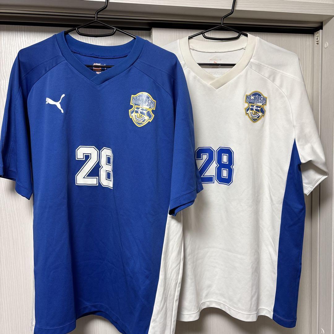 広島県瀬戸内高等学校サッカー部 PUMA個人ユニフォーム （第14回