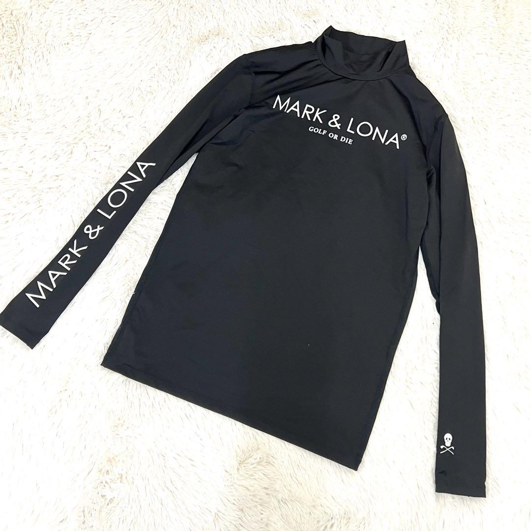 マークアンドロナ モックネック ゴルフウェア MARK&LONA - Jaded Mock Neck Top | モックネック | グレー