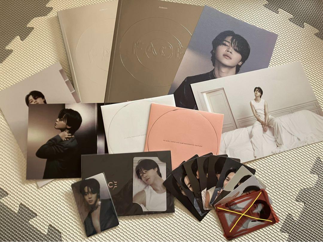 BTS ジミン コンセプトフォトブック トレカセット BTS ジミン グッズ フォトメッセージカード （ブックマーク