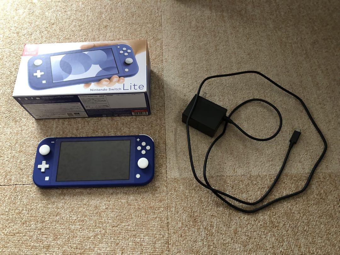 Nintendo Switch Lite ブルー 本体ACアダプター　ケース付き Nintendo Switch Lite ブルー 本体 ACアダプター付き
