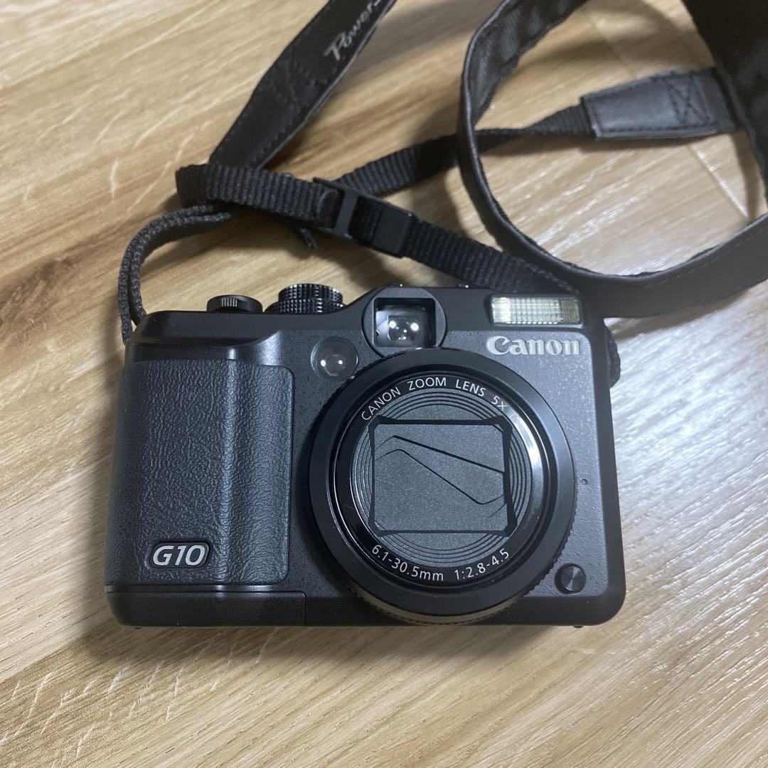 ■ Canon キャノン　G10 PC1305 デジカメ Canon PowerShot G10 PC1305 ブラック コンパクトデジタルカメラ