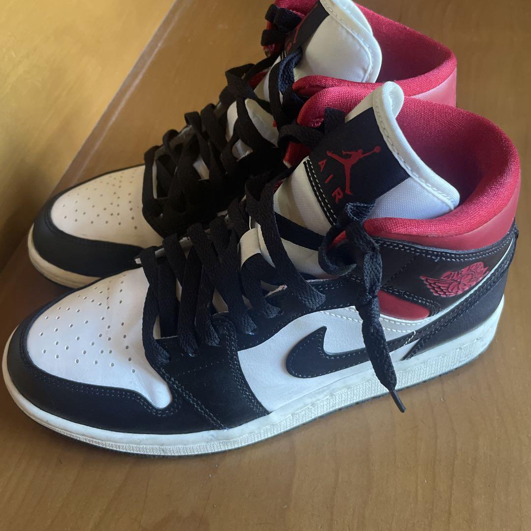 Air Jordan ハイカットシューズ 白/黒/赤 国内3月27日再販予定】 ナイキ エアジョーダン1 レトロ ハイ OG