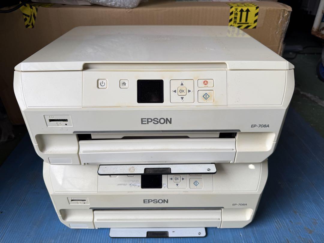 EPSON - EPSON EP-708A ジャンク品 EPSON EP-708A プリンター2台ジャンク品です。（EPSON EP-708A
