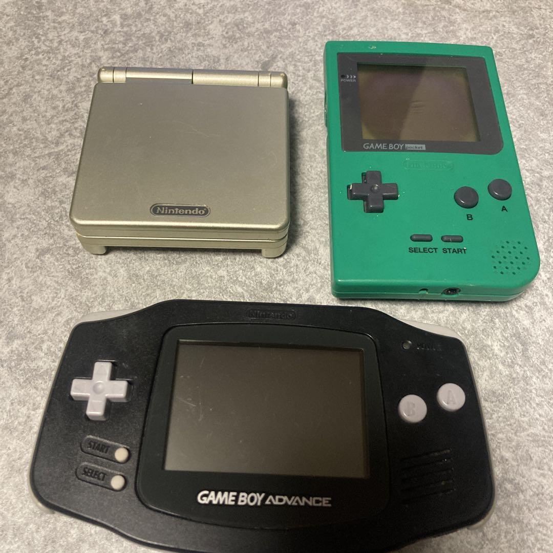ゲームボーイポケット GBA GBASP ジャンク （美品！】ジャンク