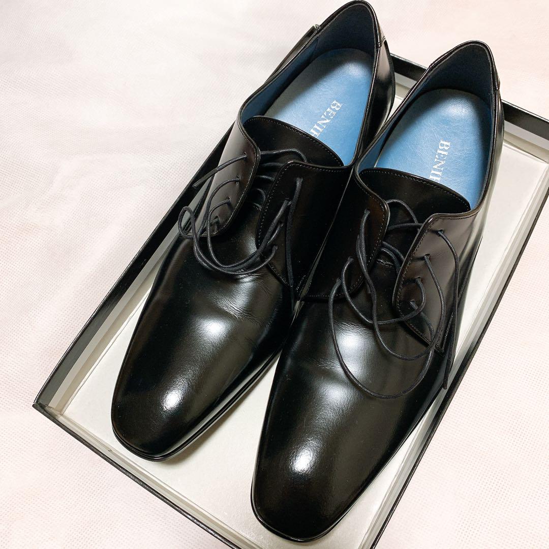 Y♪ BENIR ベニル ウェディングシューズ ビジネスシューズ 27cm 革靴 ベニル(BENIR)ウエディング シューズ - メルカリ