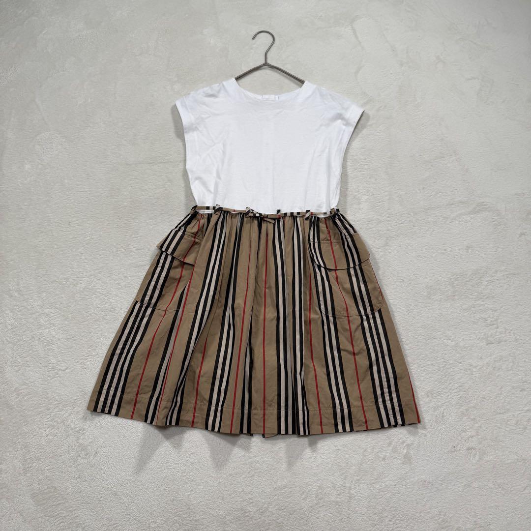 現行 BURBERRY LONDON ENGLAND ワンピース 10Y（中古・古着通販