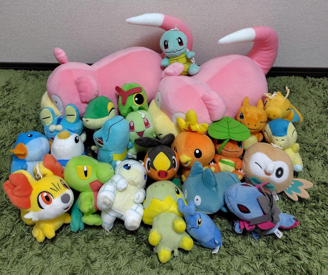ポケモン　ぬいぐるみ　プライズ　まとめ売り ポケモン ぬいぐるみ まとめ売り プライズ カビゴン ゴンベ