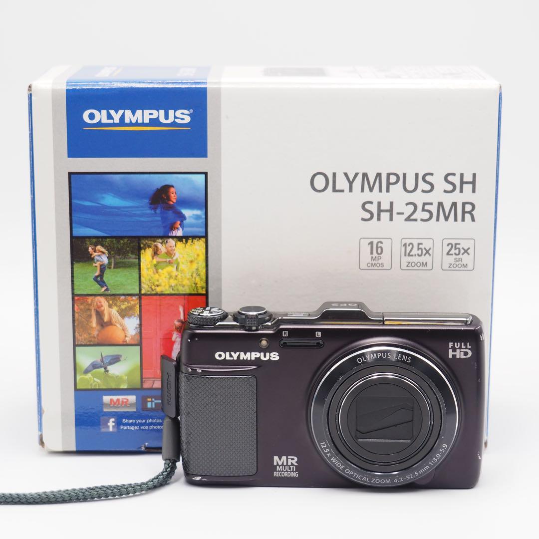 OLYMPUS デジタルカメラ SH-25MR ブラック iHSテクノロジー GPS・電子コンパス内蔵 1600万画素 裏面照射型CMOS 光学12.5倍ズーム DUAL IS ハイビ tf8su2k 新製品レビュー：オリンパスSH-25MR - デジカメ Watch Watch