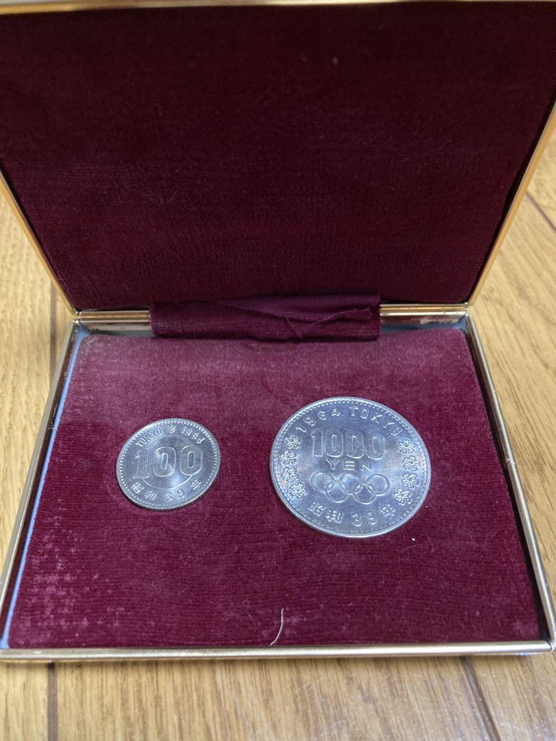限定】プルーフ硬貨 1964年東京オリンピック 1000円銀貨×100円