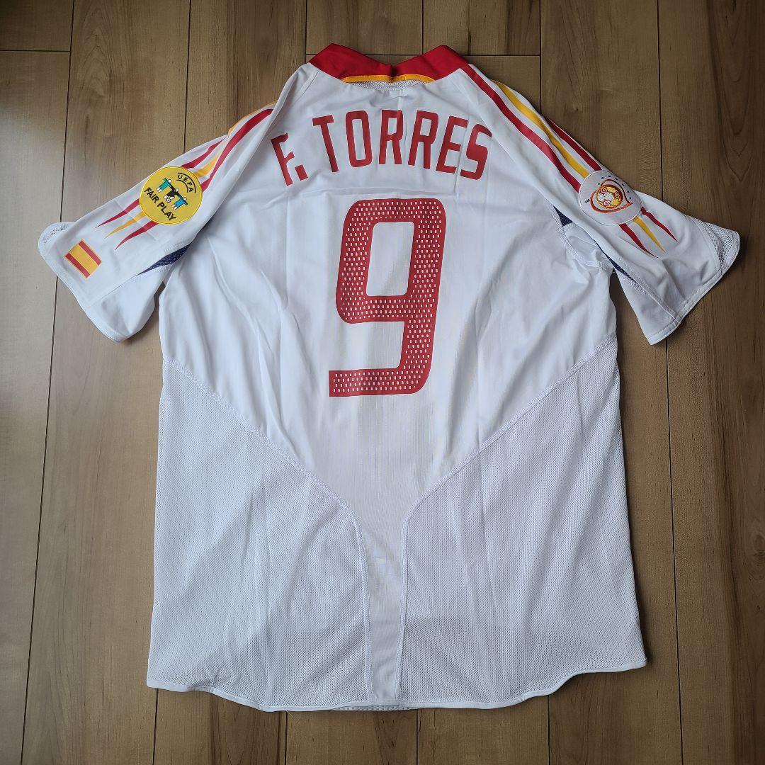 選手支給品 EURO2004 スペイン代表 アウェイ フェルナンド・トーレス 選手支給品 EURO2004 スペイン代表 アウェイ フェルナンド