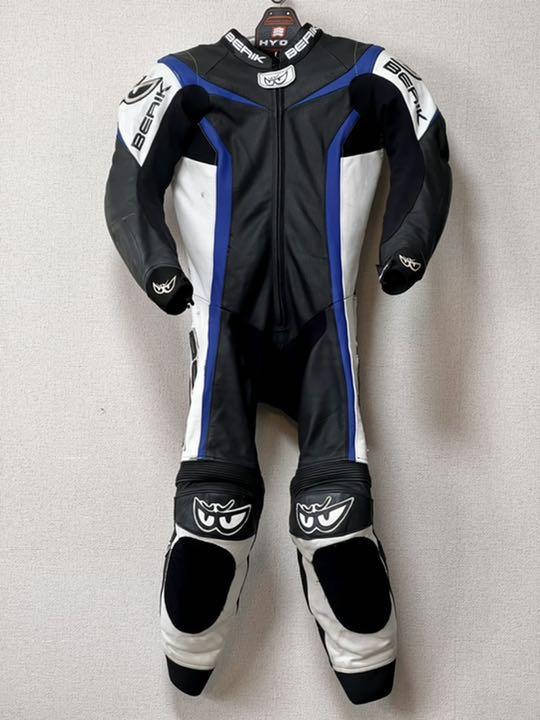 【未使用】BERIKベリックレーシングスーツ52サイズ Bk.Ye. Amazon | BERIK Racing suits LS1-10417-BK ベリック レーシング