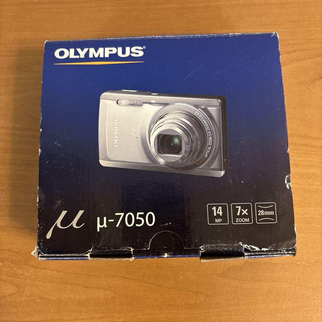 OLYMPUS μ-7050 コンパクトデジタルカメラ 中古品（キーワード