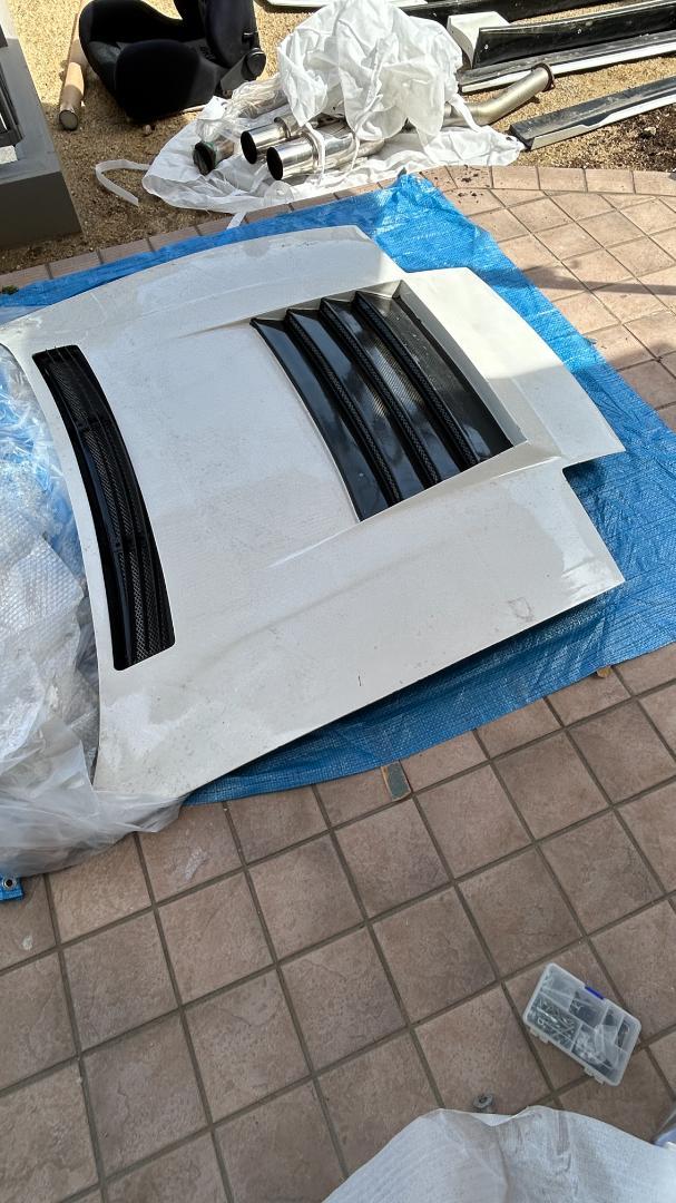 ニッサン 180SX D-MAX D1SPEC エアロカーボン ボンネット（D-MAX