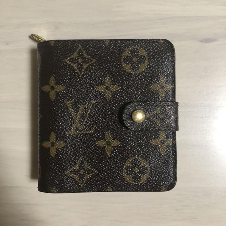 【毎日を格上げ】ルイヴィトン モノグラム コンパクトウォレット LOUIS VUITTON ルイ ヴィトン M83476 モノグラム ポルトフォイユ