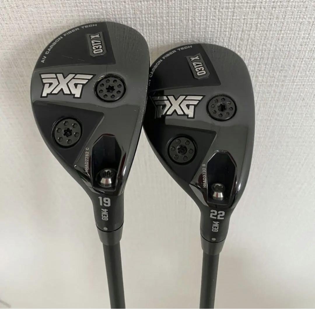 PXG GEN4 0317 X ハイブリッド ユーティリティ 19度、 22度